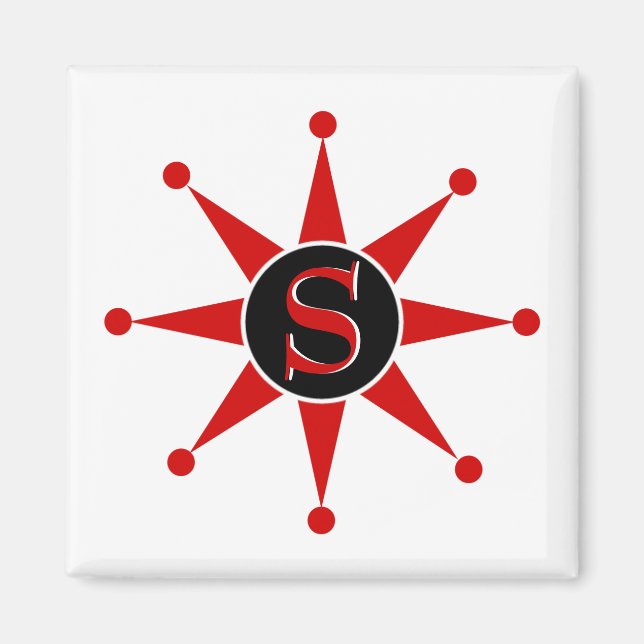 Íman Estrela Retroativa (Frente)