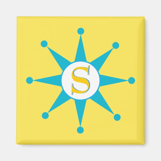 Íman Estrela Retroativa (Frente)