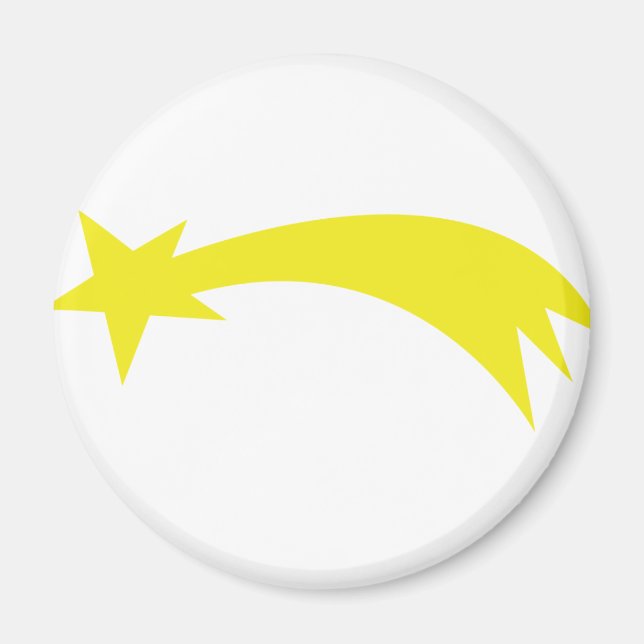 Íman estrela x-mas - estrela em queda (Frente)