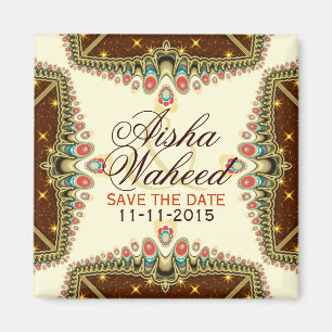 Íman Estrelas Boêmianas Anunciam Imagem de Data de Cas