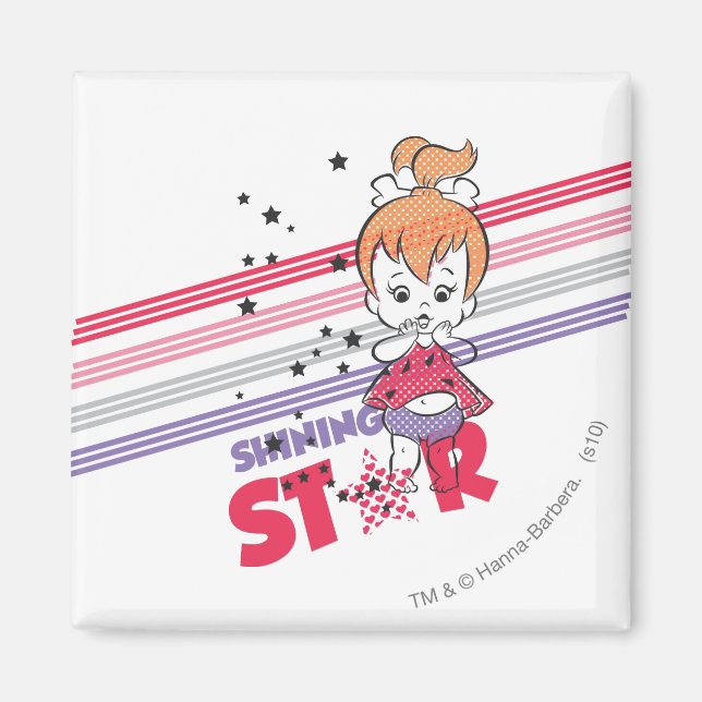 Íman Estrelas brilhantes do PEBBLES™ (Frente)