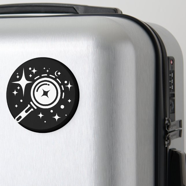 Íman Estrelas cintilantes, farol da Era Digital Sem Lim (In Situ (Luggage))