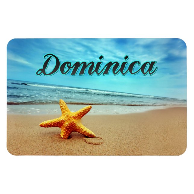 Íman Estrelas da Domínica (Horizontal)