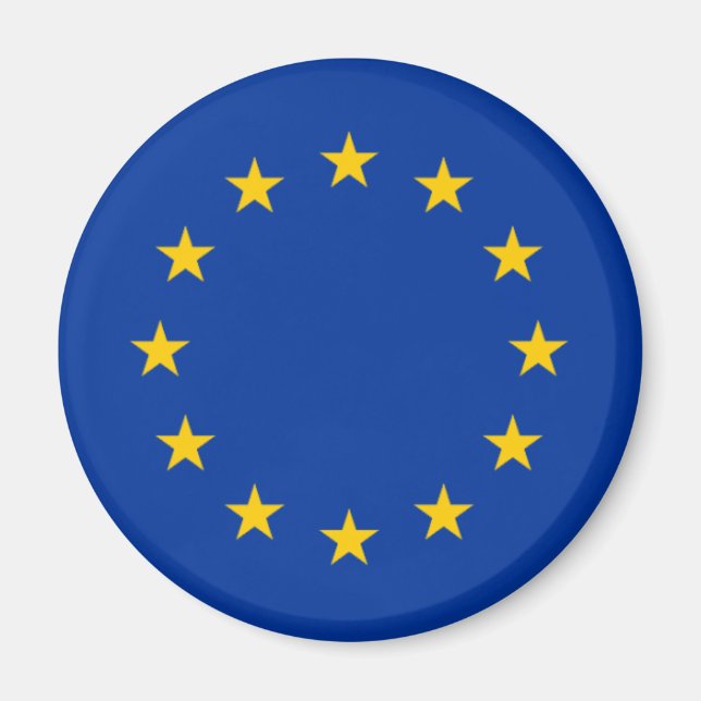 Íman Estrelas da União Europeia (Frente)