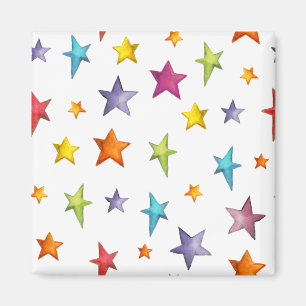 Íman Estrelas de cores aquáticas