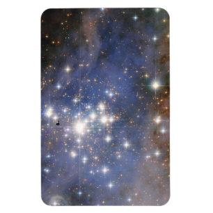 Íman Estrelas de Diamante no Espaço Hubble na Nebulosa