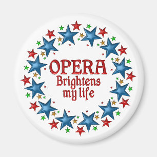Íman Estrelas de ópera