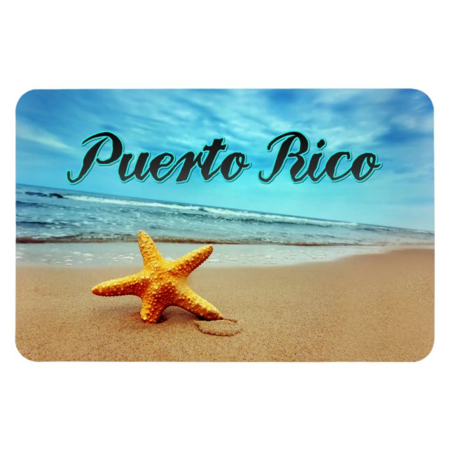 Íman Estrelas de Porto Rico (Horizontal)