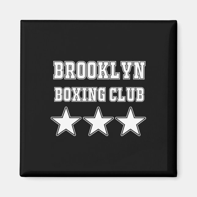 Íman Estrelas do Brooklyn Boxing Club (Frente)