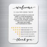 Íman Estrelas do Sistema de Classificação de Férias Alu<br><div class="desc">Esta design foi criada através da arte digital. Pode ser personalizada na área fornecida pela alteração da foto e/ou do texto. Ou pode ser personalizado escolhendo o clique para personalizar outra opção e excluir ou alterar a cor do plano de fundo, adicionar texto, alterar a cor ou o estilo do...</div>