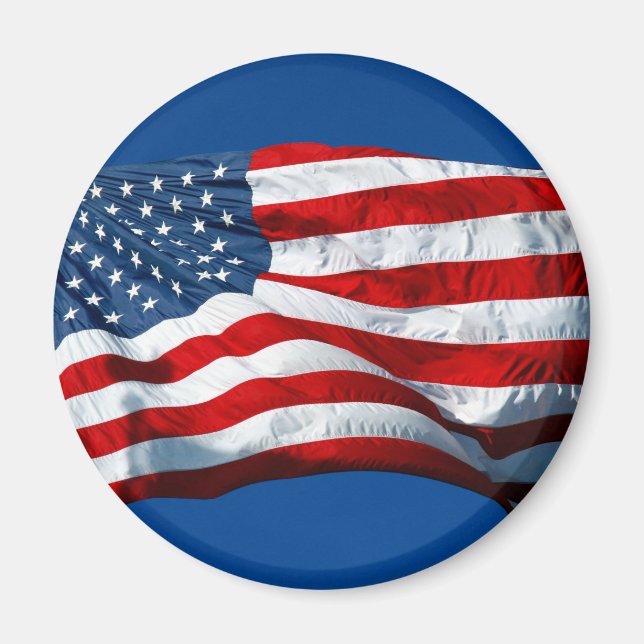 Íman estrelas e faixas onduladas (Frente)