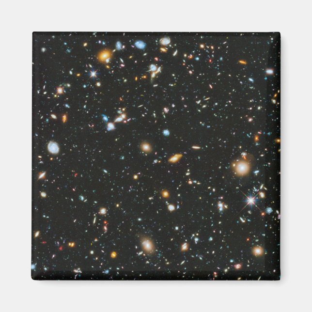 Íman Estrelas e galáxias espaciais profundas (Frente)