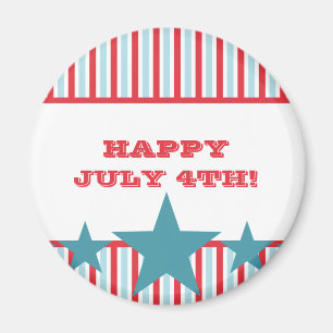 Íman Estrelas e Listras Negros