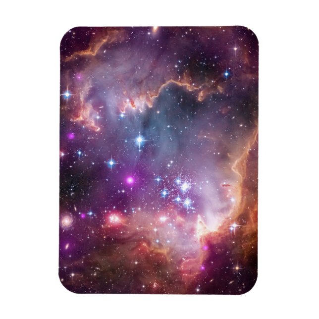 Íman Estrelas Jovens Na Pequena Nuvem Magalhônica. (Vertical)