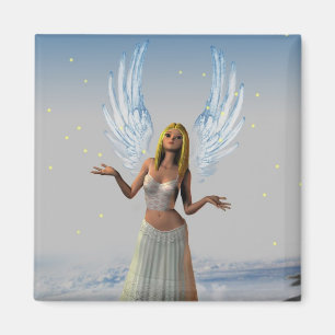 Íman Estrelas que caem em um anjo (ímã)