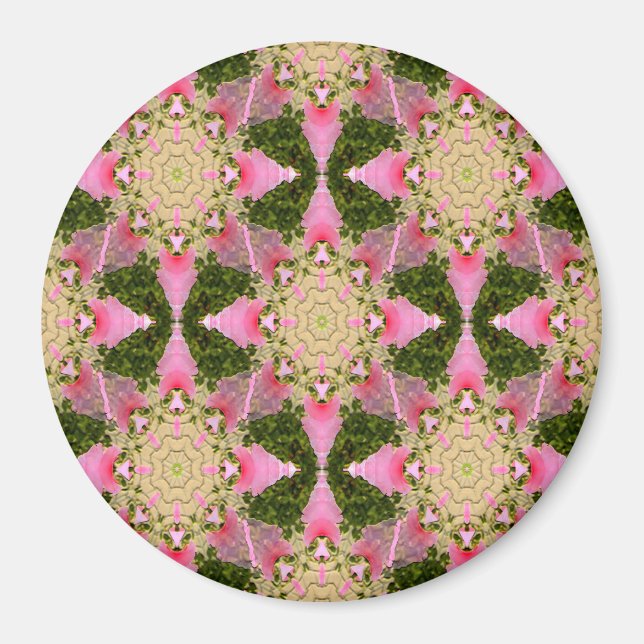 Íman Estrelas Rosa... (Frente)