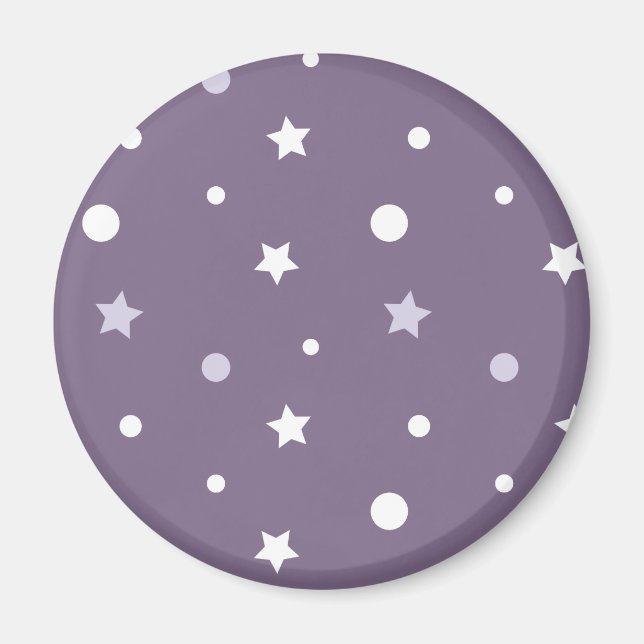 Íman Estrelas Roxas (Frente)
