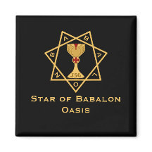 Estrelinha do logotipo Dourado Babalon