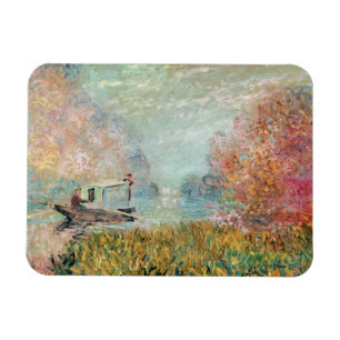 Íman Estúdio do barco de Claude Monet no Seine
