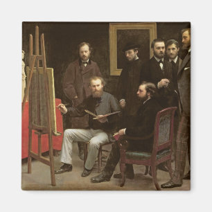 Íman Estúdio em Batignolles, 1870