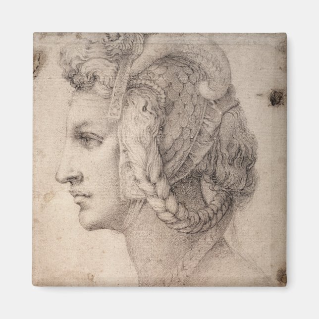 Íman Estudo da Cabeça (Frente)