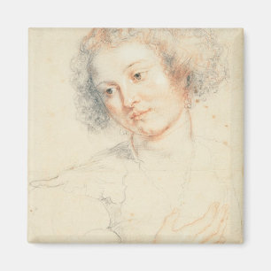 Íman Estudo da cabeça de St. Apollonia (desenho)