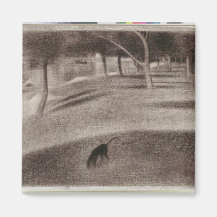 Íman Estudo de Georges Pierre Seurat para domingo à