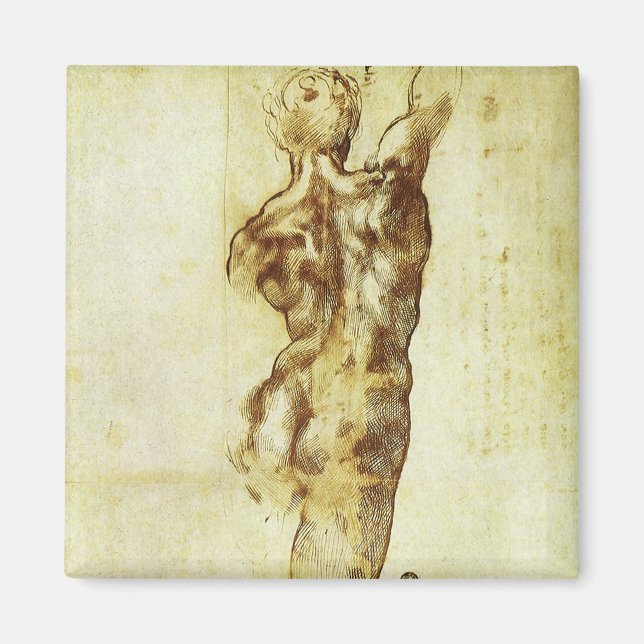 Íman Estudo de Michelangelo para a Batalha de Cascina (Frente)