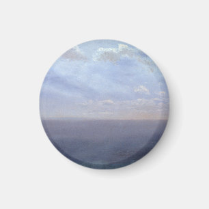 Íman Estudo de Nuvens com Mar e Céu – Albert Bierstadt