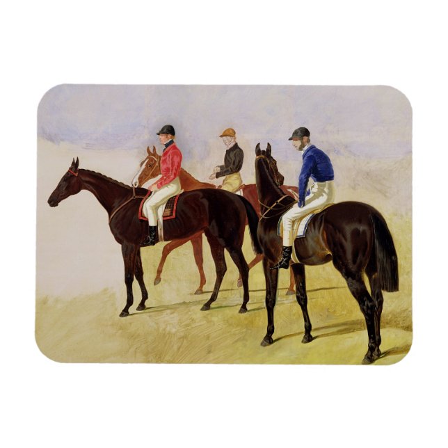 Íman Estudo de Três Fissuras Steeplechase: Allen McDono (Horizontal)