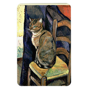 Íman Estudo de um Gato, pintura de arte