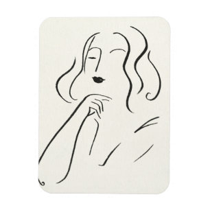 Íman Estudo Simples - Esquema de uma Mulher