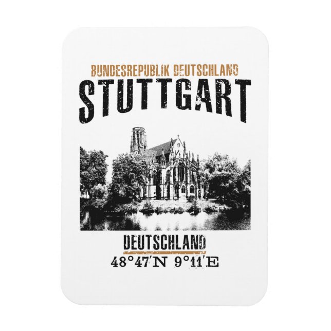 Íman Estugarda (Vertical)