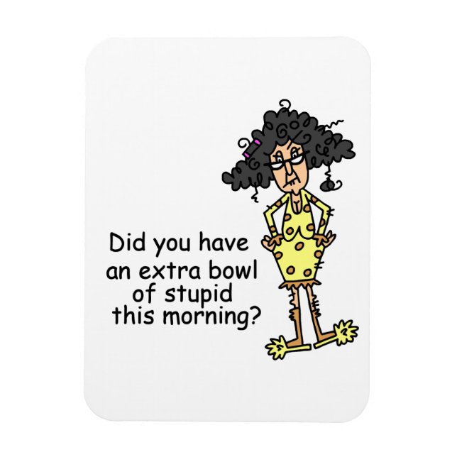 Íman Estupidez Humor (Vertical)