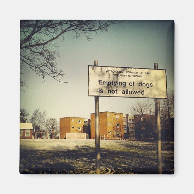 Íman Esvaziando o ímã de cães (Frente)