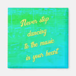 Íman Etapas Musicais - Magneta de Moda Lado