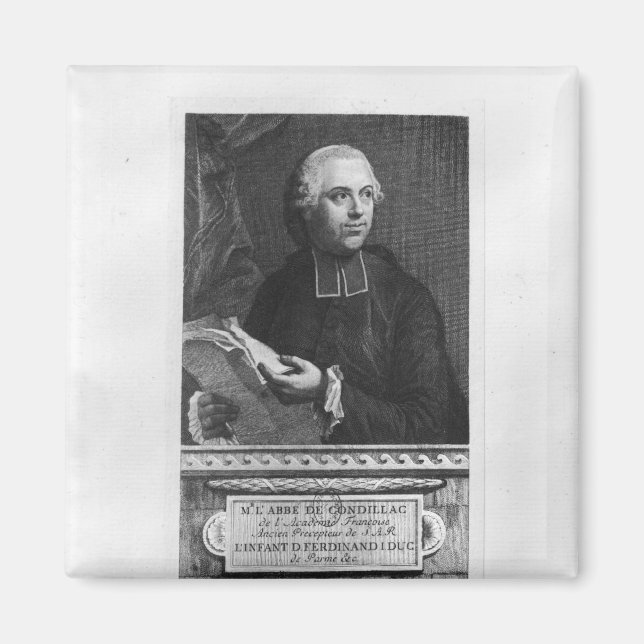 Íman Etienne Bonnot de Condillac (Frente)