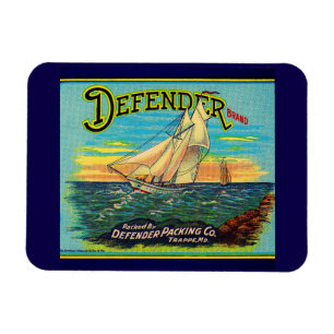 Íman Etiqueta de barco a vela para embalagem de marcas 