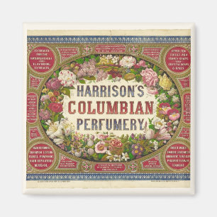 Íman Etiqueta de Perfume de Vintage