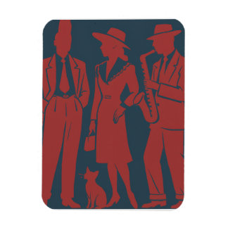 Íman Etiqueta de presentes Zazous