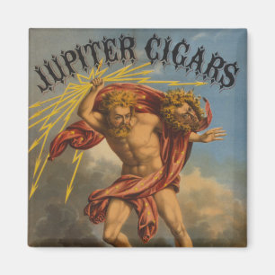 Íman Etiqueta do cigarro, 1868.