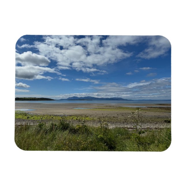 Íman Ettrick Bay na Ilha de Bute Escócia em um (Horizontal)