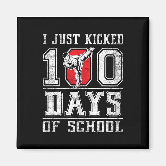 Íman Eu Acabei de Dar 100 Chutes Em 100 Dias De Escola  (Frente)