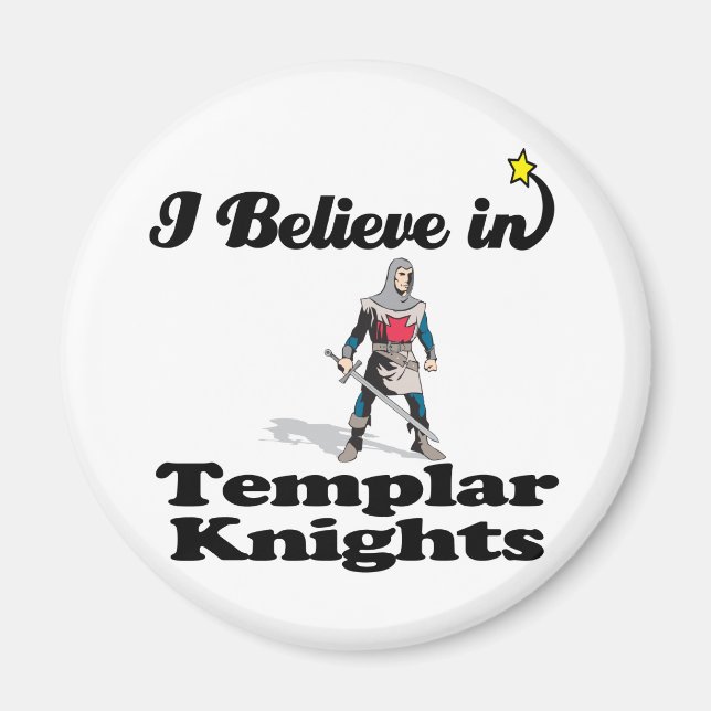 Íman eu acredito nos cavaleiros templários (Frente)