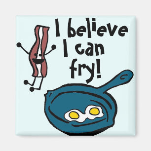 Íman Eu acredito que eu posso fritar o ímã do bacon
