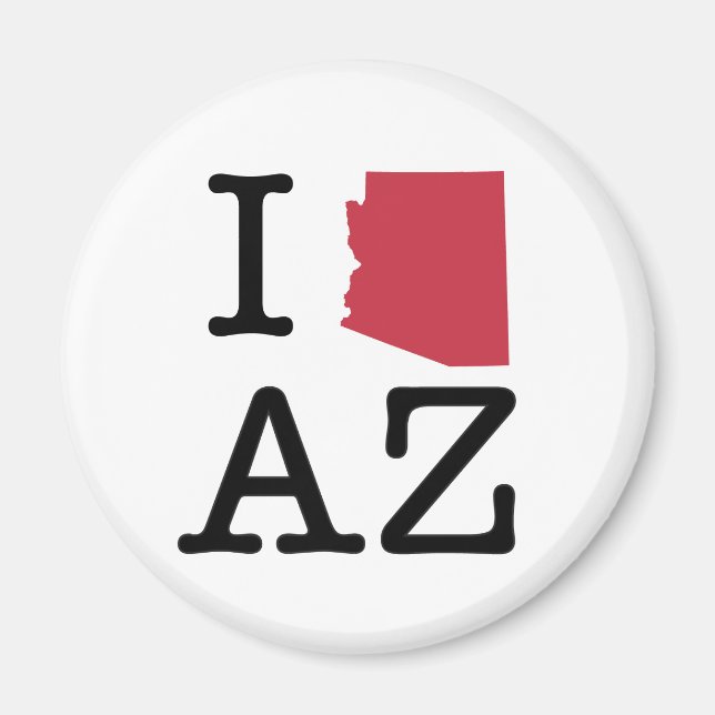 Íman Eu adoro Arizona (Frente)