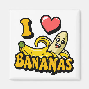 Íman Eu Adoro Bananas