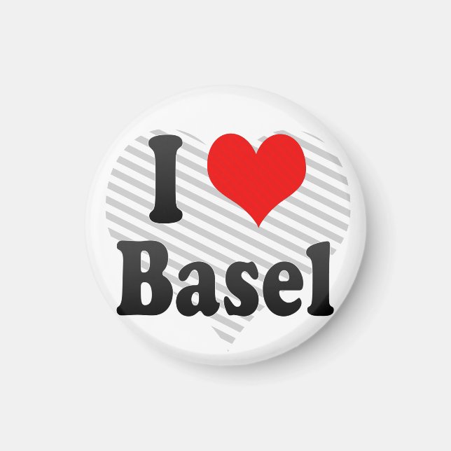 Íman Eu Adoro Basel, Suiça (Frente)