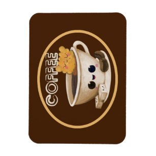 Íman Eu adoro café