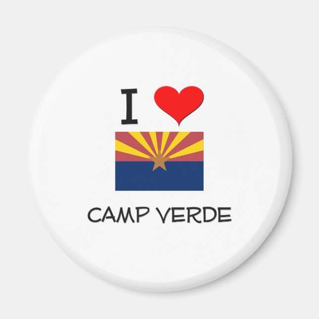 Íman Eu adoro CAMP VERDE Arizona (Frente)